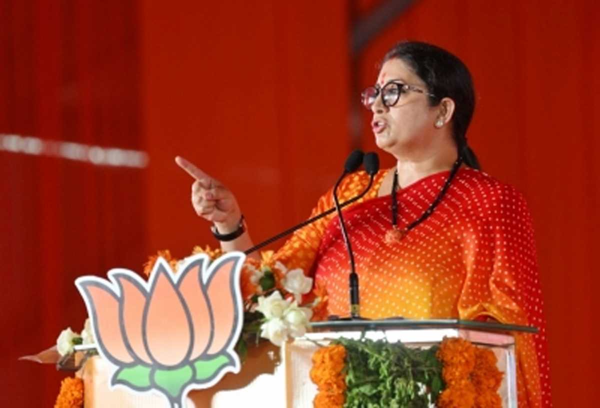 पंचायत स्तर की महिलाओं को मिलेगी अब आर्थिक हिस्सेदारी : स्मृति ईरानी